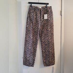 Reformation Leopard Print Pants